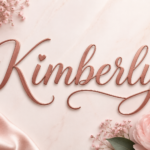 Feature image for the keyword “Kimberly,” showing a graceful young woman in a peaceful natural landscape with rolling green hills, soft sunlight, and blooming wildflowers. The scene conveys elegance, strength, and warmth, with a serene atmosphere that reflects the timeless beauty and positive meaning often associated with the name Kimberly. High-quality, realistic digital artwork with rich natural colors and a welcoming feel.