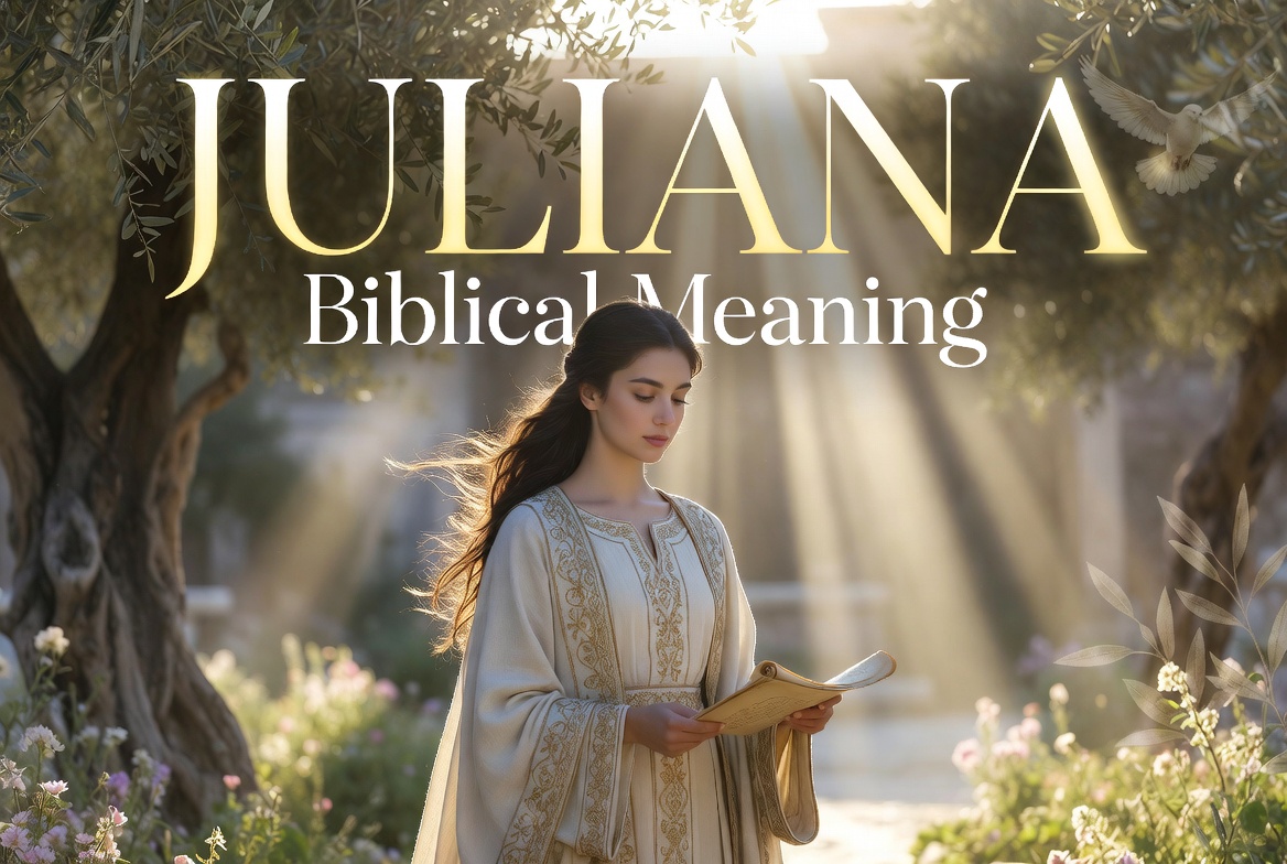 alt="What is the Biblical Meaning of Juliana? Inspirational Christian image with elegant typography and symbolic biblical elements."